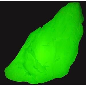 Custard Art Uranium Glass‎ Cullet Glowing Slag  #5GL125